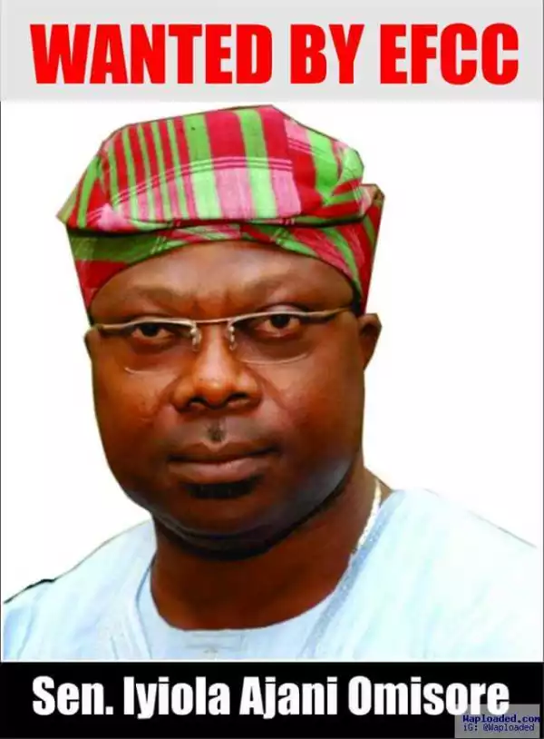 Photo: EFCC Declares This Senator Wanted For N700m Fraud